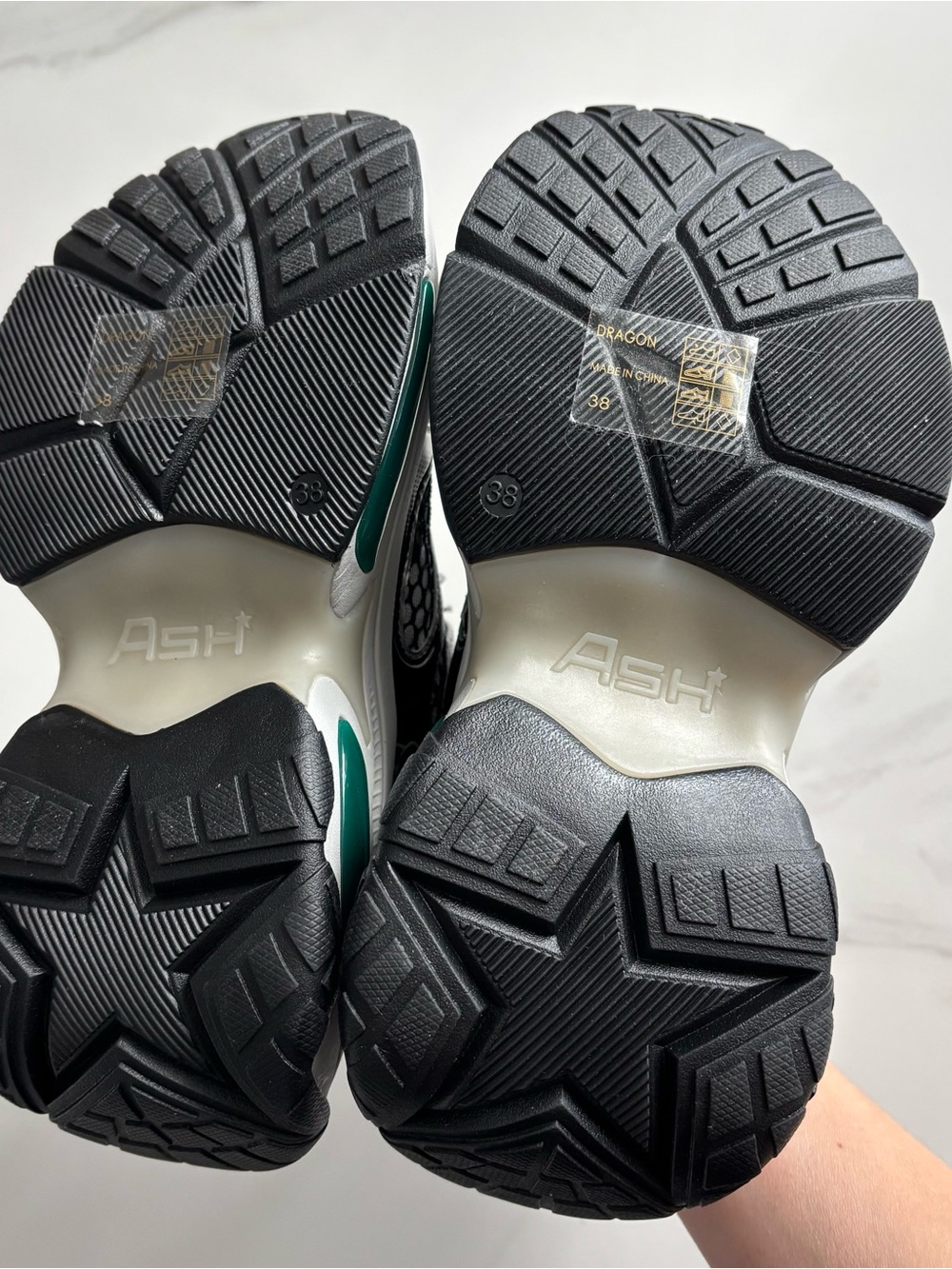 Ash Dragon Sneaker Sz 38 - Picture 6 of 9